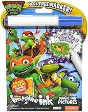 Bendon Teenage Mutant Ninja Turtles Imagine Ink, Magic Ink Pictures and Game Book with Mess Free Marker