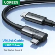 UGREEN USB C Link Cable For Quest 2 Headset VR USB3.2 High Speed 5m 60W Charging