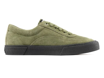 HIGHER Crypt Suede Lace Up Shoes Olive/Black US 11.5