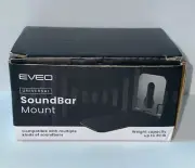 EVEO Universal Soundbar Mount L-Bracket Sound Bar Mount