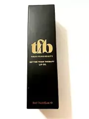 Clear Gloss Trust Fund Beauty Better Than Therapy Lip Oil Vitamin E 0.10 oz NIB