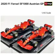 Bburago 1:43 2020 F1 Ferrari SF1000 #5 /#16 Austrian Signature Series Model Car