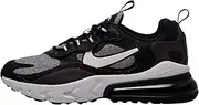 [Nike] Air Max 270 React GS Running Trainers BQ0103 Sneakers Shoes (UK 5 US 5.5Y EU 38, Black vast Grey White 003) 003