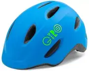 GIRO SCAMP Helmet Cycling Bike 45-49cm (XS) Youth Extra Small Mat Blue/Lime New