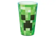 Minecraft Creeper Mob Kids Teens Accessories Novelty Drinking Water Glass Green