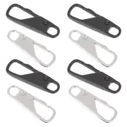 8 Pcs Coat Zipper Pulls Detachable - Instant Repair Boot Replacement Fix Puller