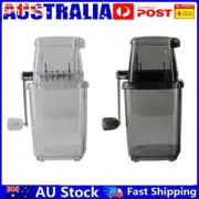 Hand-Cranked Ice Crusher Portable Ice Maker Manual Ice Crusher for Home Use AU