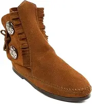[Minnetonka] Mens Two Button Hardsole Boot