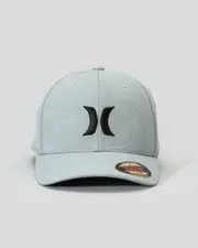 [Hurley] Hurley Men's H20 Dri Pique Cap in Grey Size Small/Medium S/M Grey
