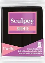 Polyform SU6-6042 Sculpey Souffle Clay, 2-Ounce, Poppy Seed