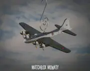 B-17 Flying Fortress Royal Air Force RAF WWII Airplane Plane Christmas Ornament