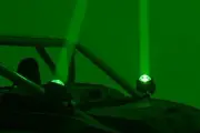 Rough Country RGBW LED Laser Projector Whip Lights for UTVs-Pair; 78880