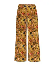 Floral pattern track pants 25,26,27 Brown