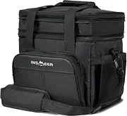 INSMEER Lunch Bag - 20L, Insulated Lunch Bag for Men & Women, 2 Deck Lunch Box with Leak-Proof, Perfect Cooler Lunch Box Bag for Travel, Camping, Work, Beach & Hiking