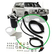 SAAS Oil Catch Can Kit - Suits Patrol GU 3.0L 2000 - 2016, Black, ST4102-1014
