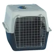 [Elite Pet Products] Airline All Plastic Vet Carrier with Wire Door