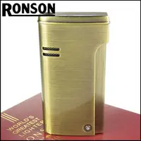 在飛比找PChome24h購物優惠-【RONSON】RONJET系列-瓦斯噴射打火機-黃銅款