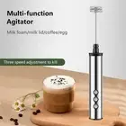 Portable Milk Frother, Egg Beater 2 Speeds Whisk Drink Mixer Blender for