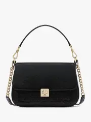 Phoebe Glitter Flap Crossbody
