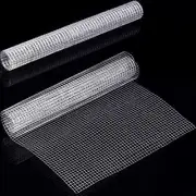 SATINIOR 2 Sheets 1/4 Inch Wire Metal Mesh Chicken Wire Net for Craft Work 13.7