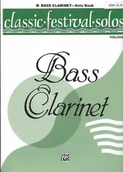 Bb Bass Clarinet classic-festival-solos 1 Piano Acc. Book& 1 Solo Book Volume 2