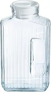 Luminarc Quadro 2-Liter Glass Pitcher with Lid