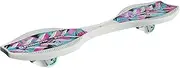 Razor RipStik Ripster Air Pro Waveboard - Compact Lightweight Caster Board for Ages 8+, Supports Riders Up to 100KG (220Lbs), Special Edition White