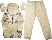 Unisex Outdoor Mesh Hooded Suit Insect Control Mesh Camping Clothing Mosquito Net Suit Fine Yarn s