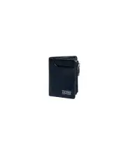 Guess Men's Leather Zipper Wallet - Wallets - Black -Size One Size