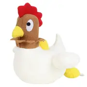 Hen Laying Eggs Dog Toy Sniffing Pet Plush Interactive Chew Toy for Dogs Puppies