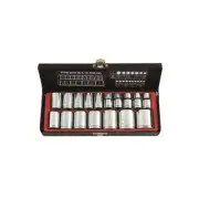 METRINCH Socket Set 1/2" Drive 17Pc MET-0420