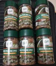 Ball Mixed Pickling Spice 1.8 Oz Blend Of Flavorful Spices LOT OF 6 10/25