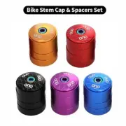 Strong Pressure Resistance Aluminum Alloy Headset Spacer and Top Cap Set