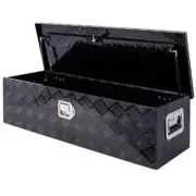 Amucolo Heavy-Duty Truck Bed Tool Box Cube Storage Bin with Lock Keys Black