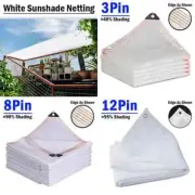 40%~95% Shading Net Garden Plants Sun Shelter Sunblock Shade Mesh Netting