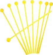 COMNESTBI 10pcs Plastic Marimba Drumsticks for Durable Tongue Drum Mallets Versatile Percussion Instruments for Xylophone and Glockenspiel Performance