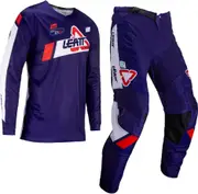 Leatt 3.5 S24 Royal, set jersey/textile pants , color: Blue/White/Red , size: S