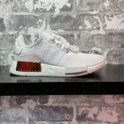 Women Adidas NMD_R1 White Copper Metallic FV1788 Size 7.5