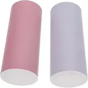 BESTOYARD 2pcs Car Tissue Holder Cylinder Portable Tissue Containers for Stylish Automotive Interior Accessories for Car Home Office Durable Design