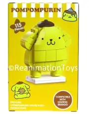 Sanrio Hello Kitty & Friends Pompompurin Figure Build Building Blocks 115cs New