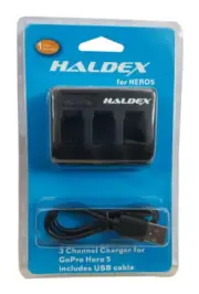 Haldex GoPro Hero5 Battery Charger (3 Channel)