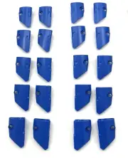 Lego 20 New Blue Technic Panel Fairing # 1 Small Smooth Short 10 Left 10 Right