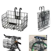 New Foldable Bicycle Quick Release Front Bike Basket for Extra Storage Baskets