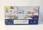 Snapware Pyrex Glass Food Storage Set 18 Piece Set