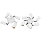 E27 Splitter 5/7 Heads Lamp Base LED Bulb Adapter Holder Socket for Lighting