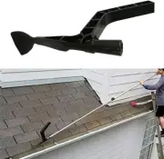 Roof Gutter Cleaning Tool with Threaded, Gutter Cleaner Spoon and Scoop Cleaning
