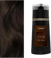 Hair Dye Shampoo, Hair Instant Dye Shampoo, Hairs Dye Shampoos 3 in 1, HairColor for Gray HairCoverage, Long Lasting HairColor Shampoos for Women & Men (Dark Brown)