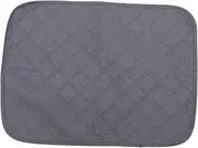 TOYANDONA Guinea Pig Fleece Cage Liner Reusable Washable Pee Mat for Small Pets Non Slip Design Deep Grey Pattern for Hamsters and Bunnies Durable and Easy
