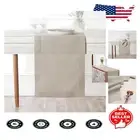 14x84 Inch Pure Linen Table Runner - Handcrafted Hemstitch for Elegant Dining