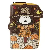 Peanuts - Snoopy Scarecrow Zip Around Wallet